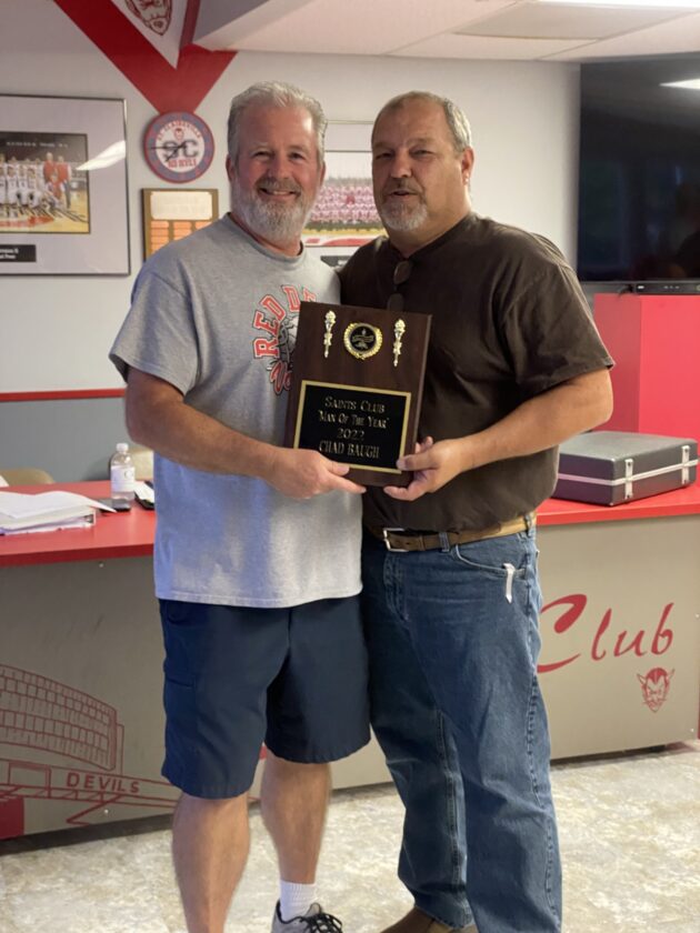 St. Clairsville Saints Club picks Baugh as Man of the Year | News, Sports, Jobs - Vimarsana News